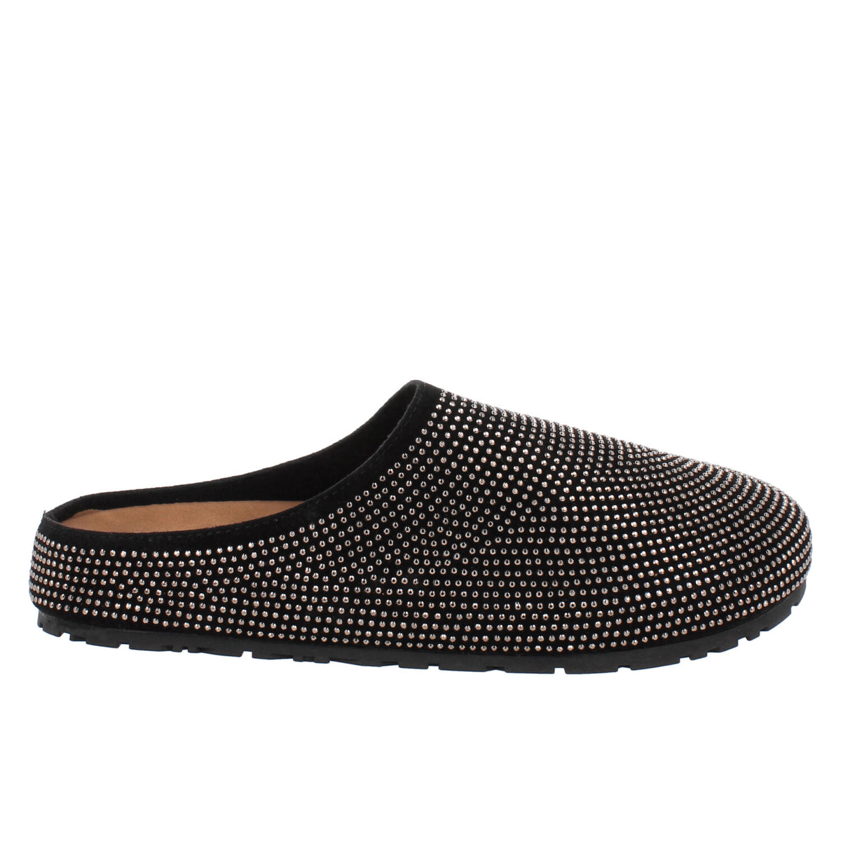 Pantufla Casual Trender color Negro para Mujer