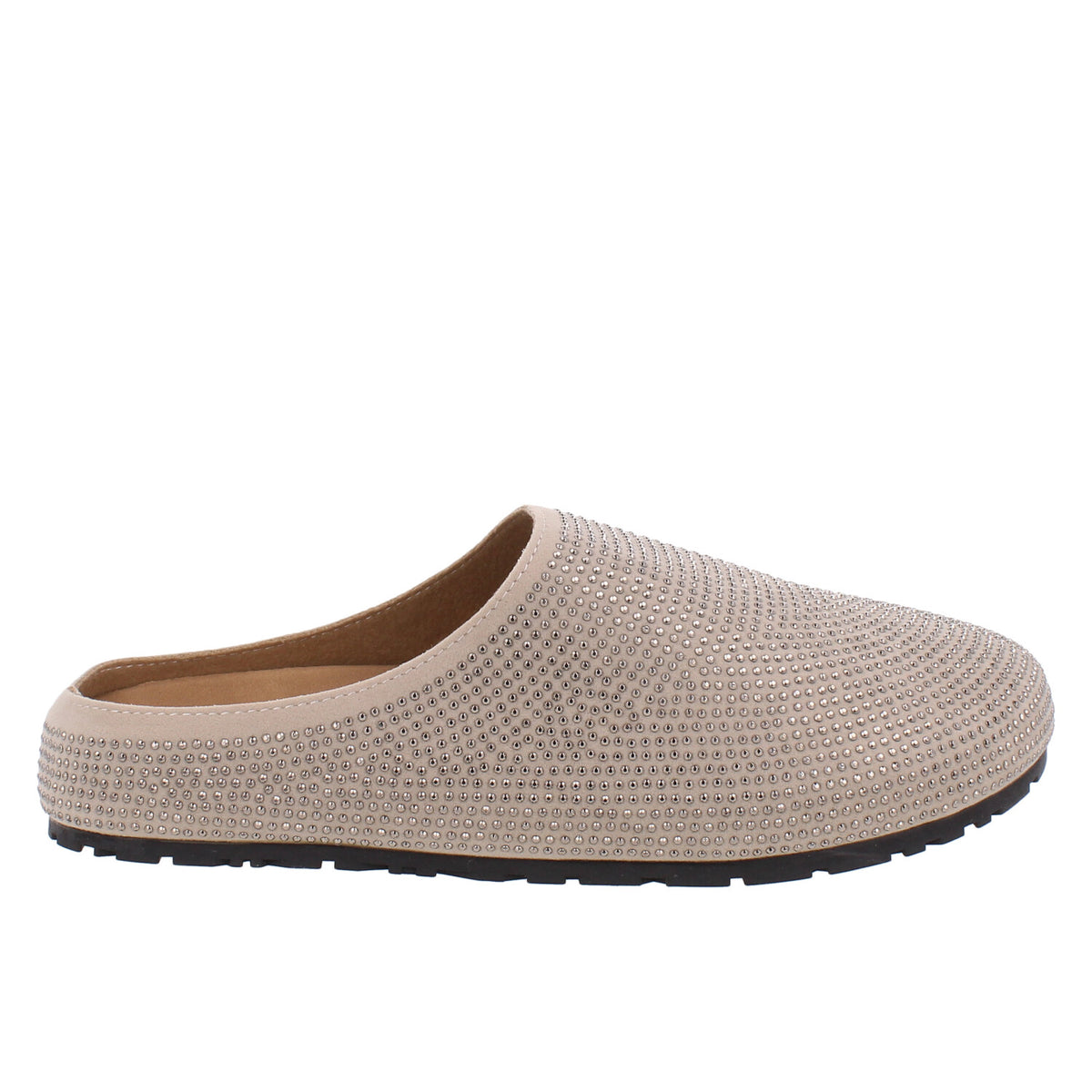 Pantufla Casual Trender color Gris para Mujer
