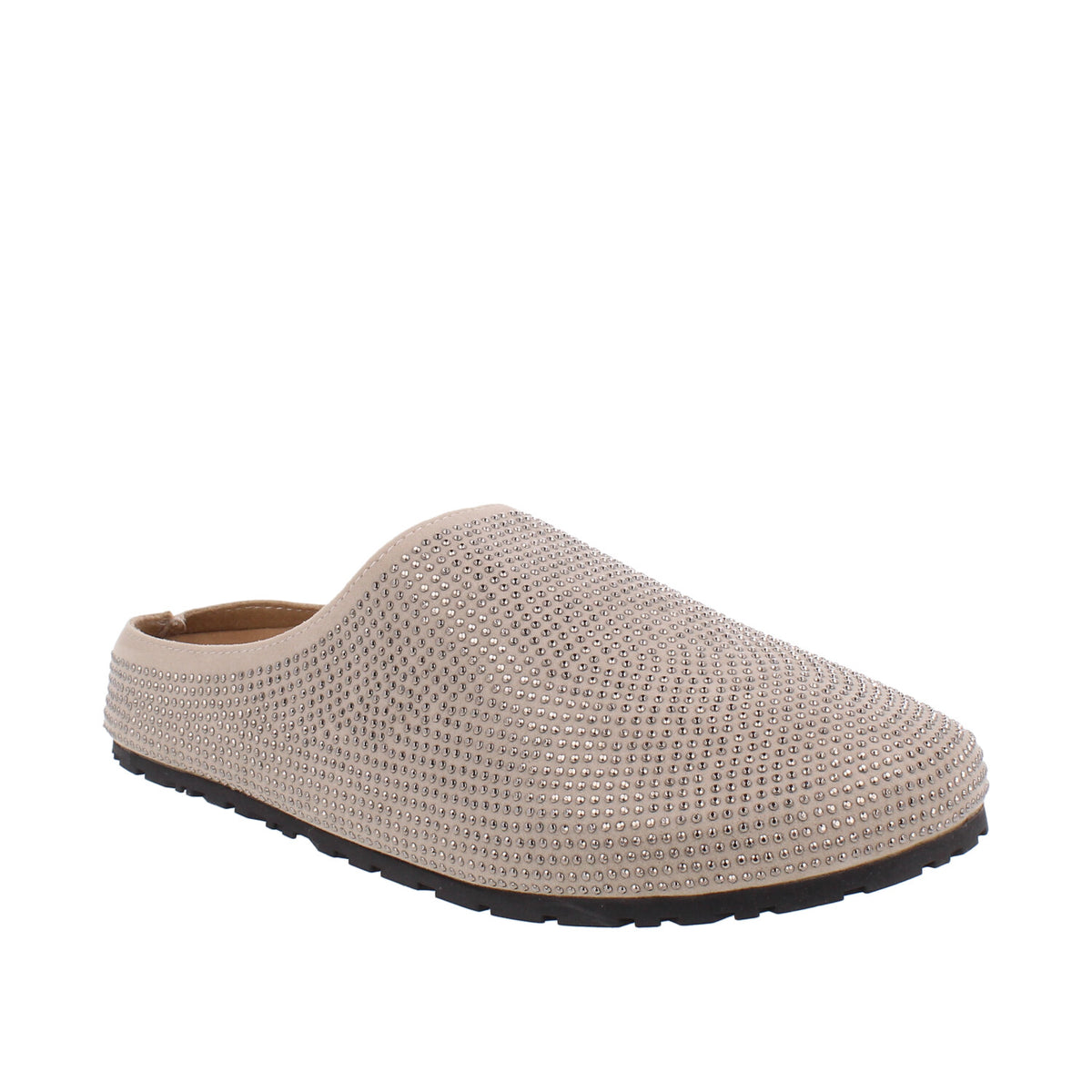 Pantufla Casual Trender color Gris para Mujer