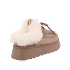 Pantufla Casual Trender color Khaki para Mujer