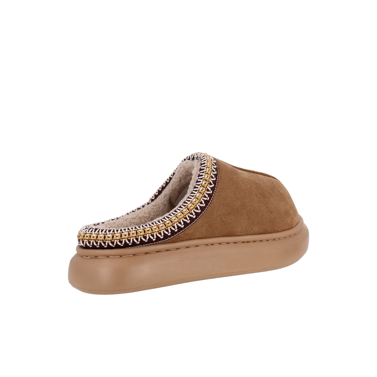 Pantufla  Trender color Khaki para Mujer