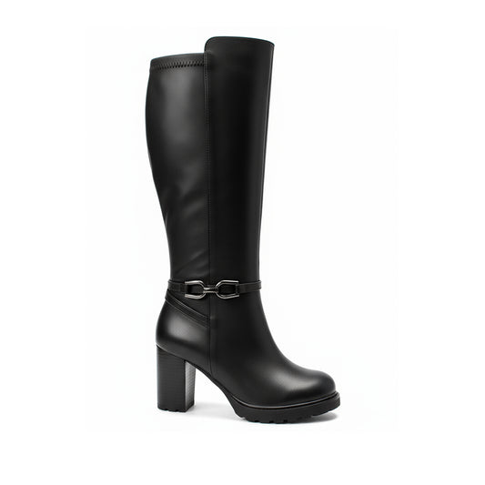 Bota Casual Trender color Negro para Mujer