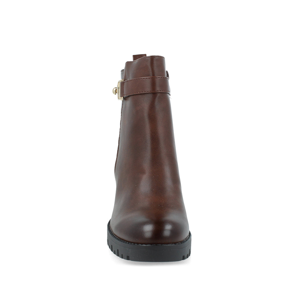 Botin Casual Trender color Cafe para Mujer