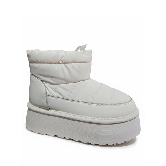 Botin Invernal Trender color Blanco para Mujer