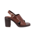 Sandalia Casual Trender color Caoba  para Mujer