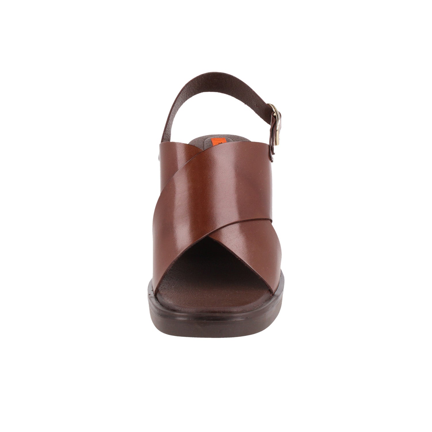 Sandalia Casual Trender color Caoba  para Mujer