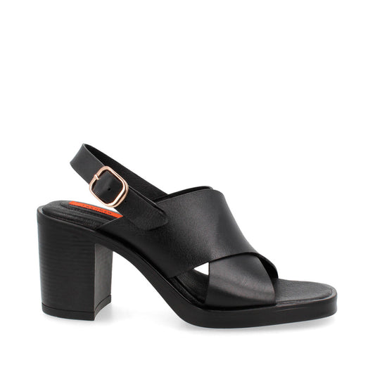 Zueco Casual Trender color Negro  para Mujer