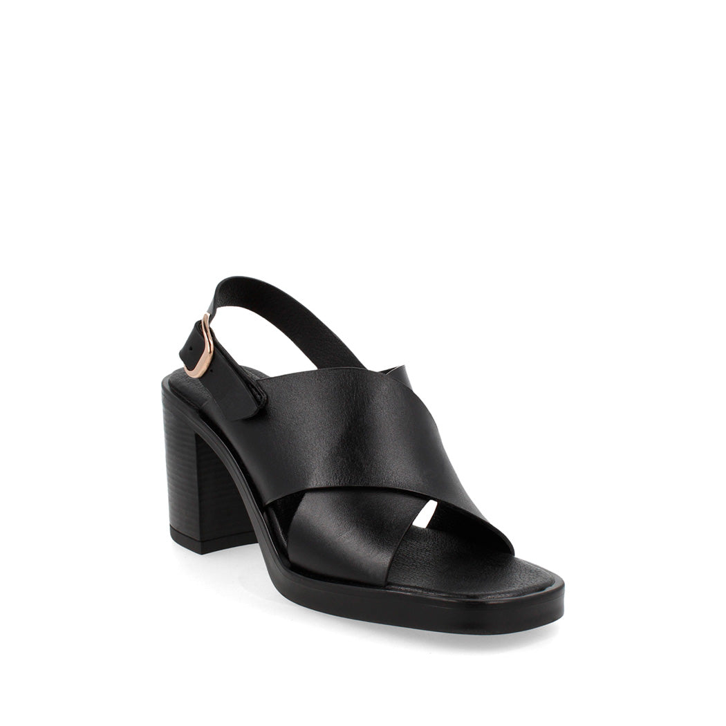 Zueco Casual Trender color Negro  para Mujer
