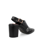 Zueco Casual Trender color Negro  para Mujer