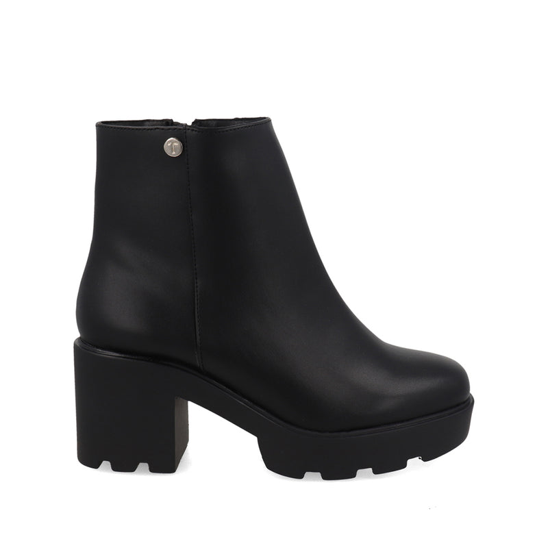 Botin Casual Xmoscu color Negro para Mujer