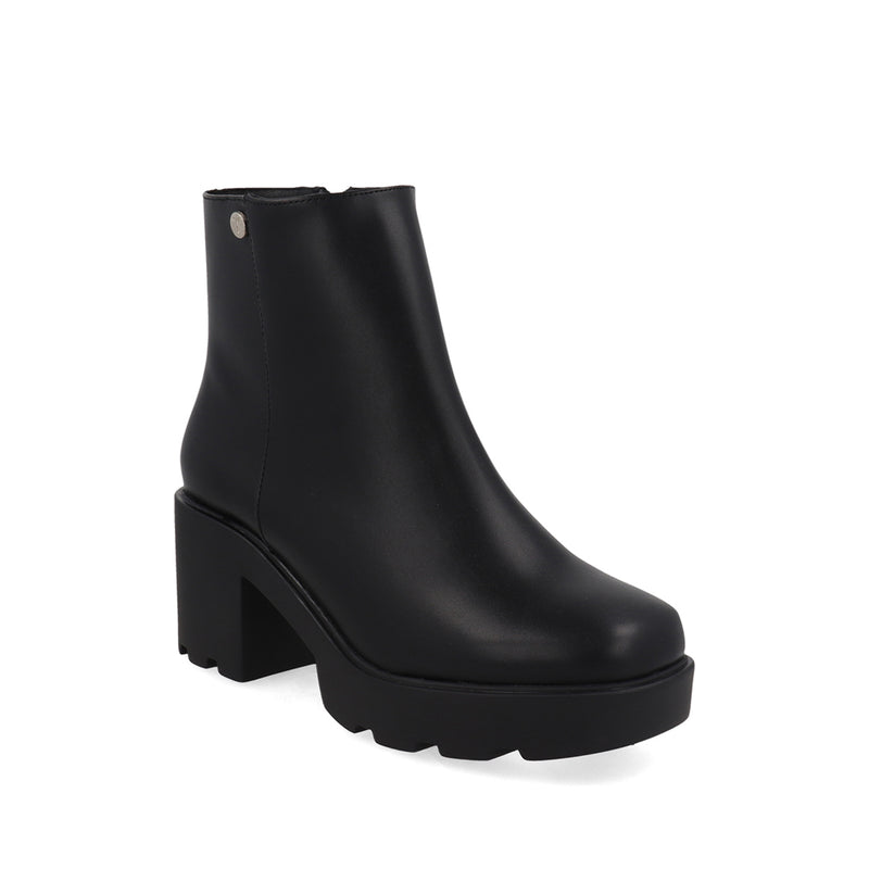 Botin Casual Xmoscu color Negro para Mujer