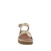Sandalia Casual Trender color Oro para Mujer