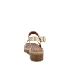 Sandalia Casual Trender color Oro para Mujer