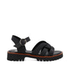 Sandalia Casual Trender color Negro para Mujer
