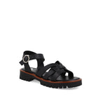 Sandalia Casual Trender color Negro para Mujer