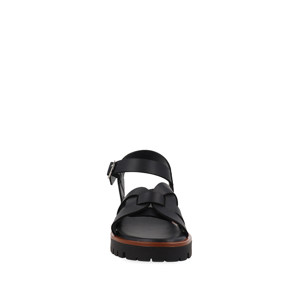 Sandalia Casual Trender color Negro para Mujer