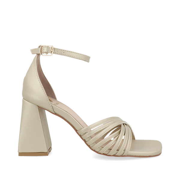 Zapatilla de Fiesta Trender color Oro para Mujer