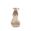 Zapatilla de Fiesta Trender color Oro para Mujer