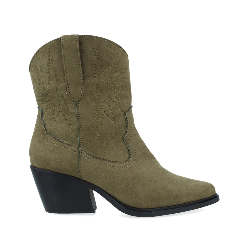 Botin Casual Trender color Verde para Mujer