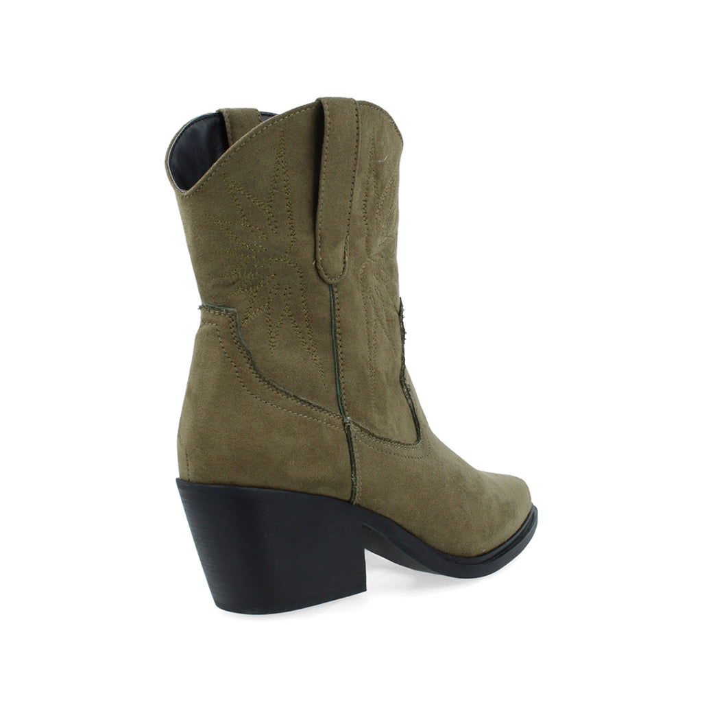 Botin Casual Trender color Verde para Mujer
