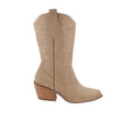 Bota Casual Trender color Camel para Mujer