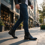 Botin de Vestir Xamsterdam color Negro para Hombre