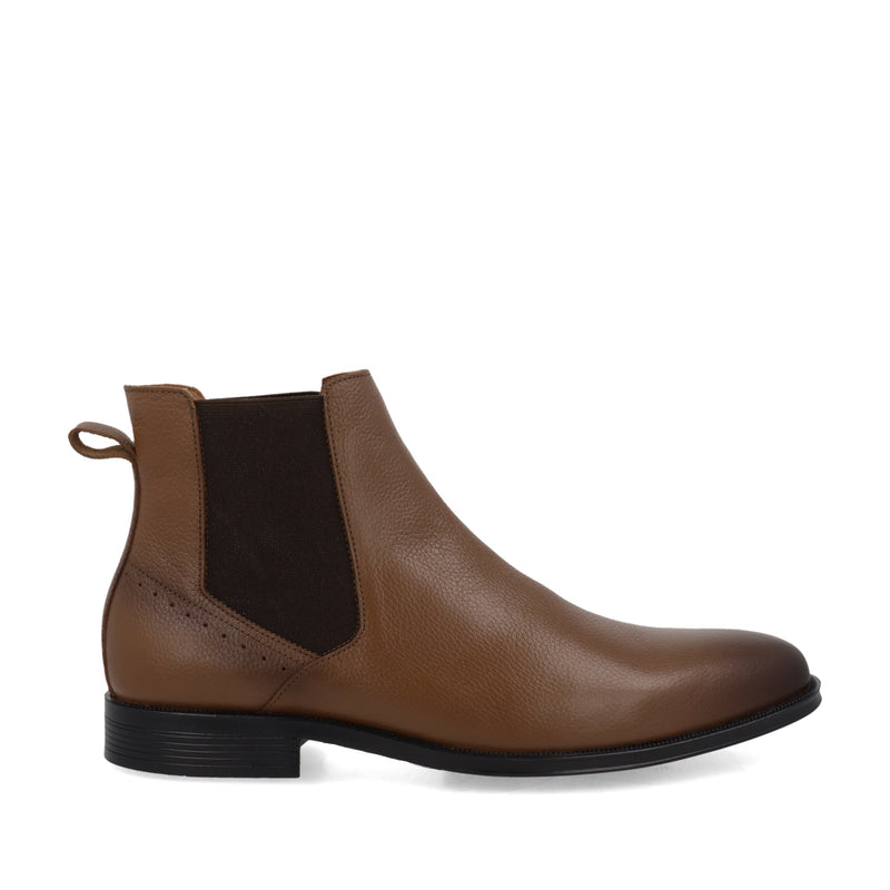 Botin de Vestir Trender color Cafe para Hombre