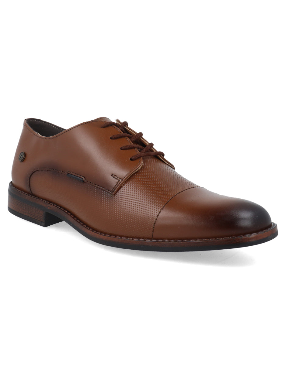 Zapato de Vestir Trender color Miel para Hombre