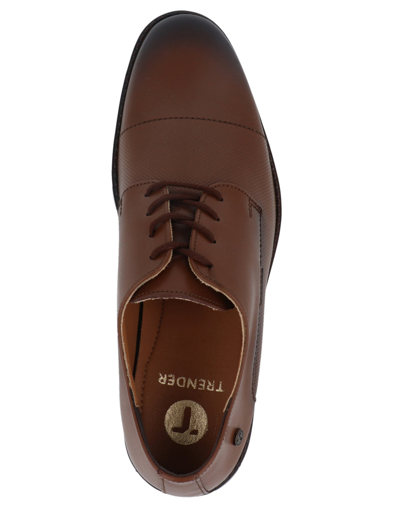 Zapato de Vestir Trender color Miel para Hombre