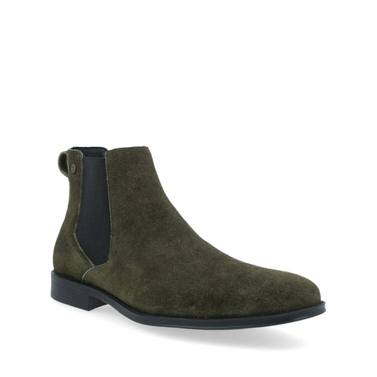 Botin Casual Trender color Olivo para Hombre