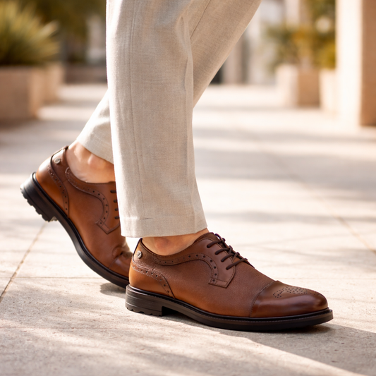 Zapato Casual Trender color Miel para Hombre