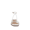 Sandalia Casual Trender color Blanco con Brillos para Mujer