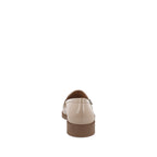 Zapato Mocasin Casual Trender color Beige para Mujer