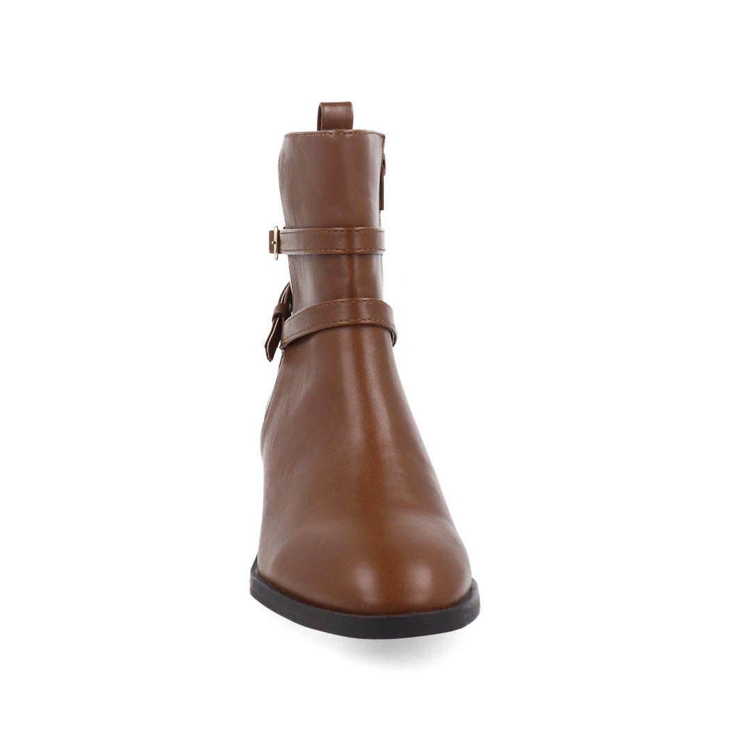 Botin Casual Trender color Tan para Mujer