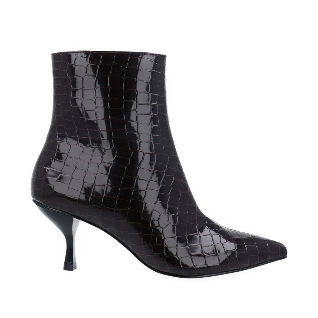 Botin Casual Trender color Chocolate para Mujer