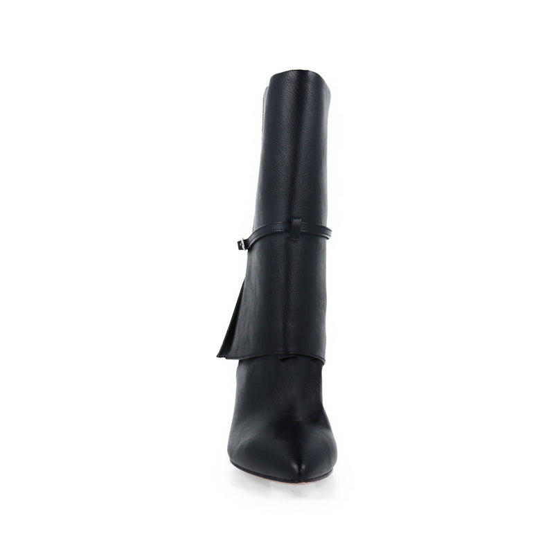Bota Casual Trender color Negro para Mujer