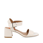 Sandalia Casual Trender color Latte para Mujer