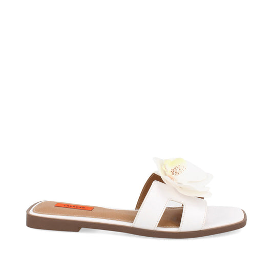 Sandalia Casual Trender color Blanco para Mujer