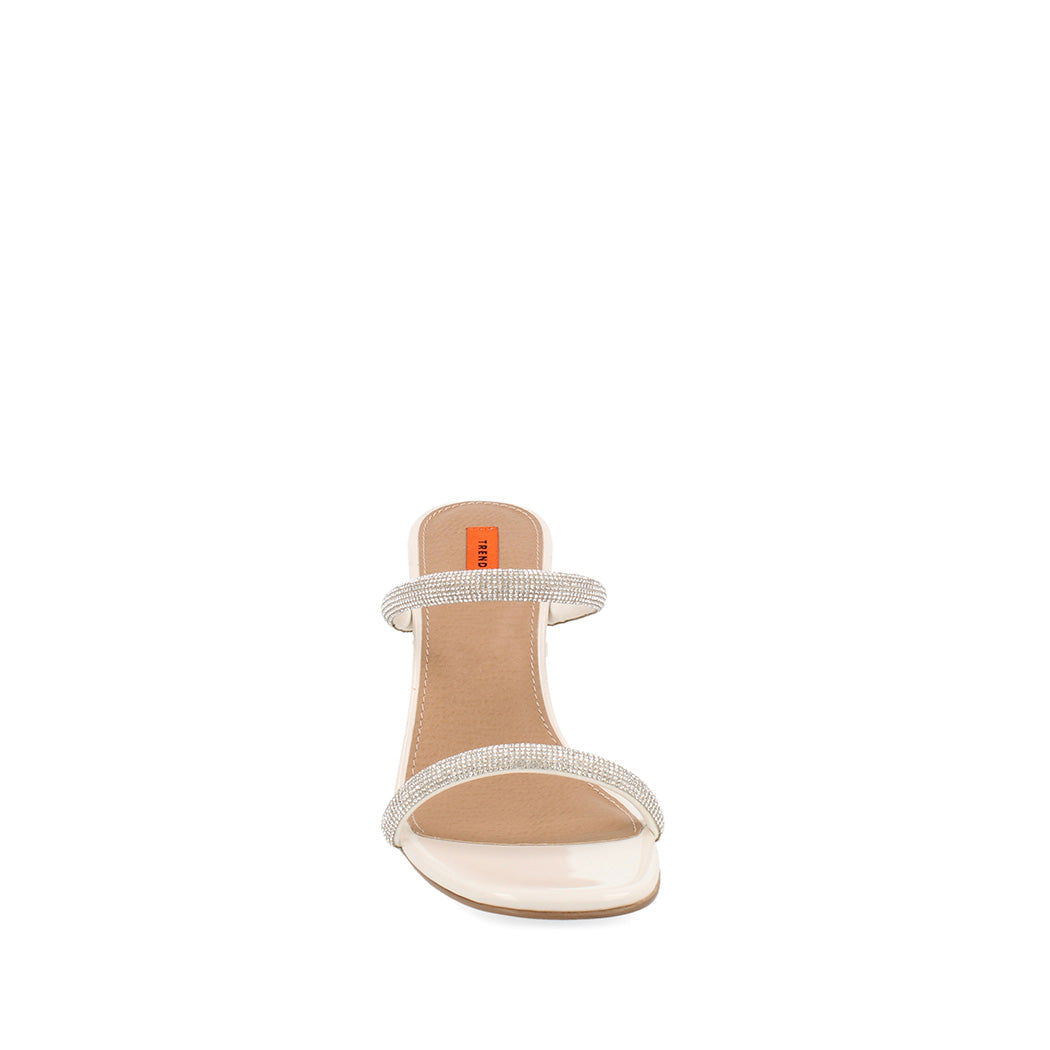 Zapatilla de Fiesta Trender color Hielo para Mujer