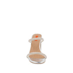 Zapatilla de Fiesta Trender color Plata para Mujer