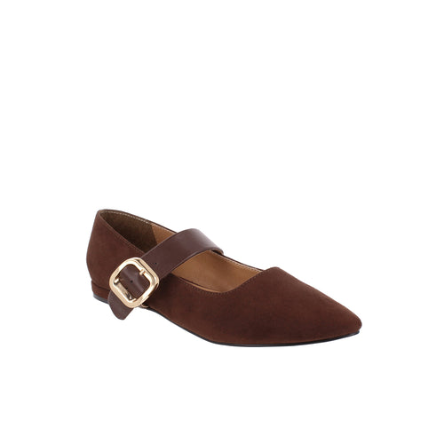 Balerina Casual Trender color Chocolate para Mujer