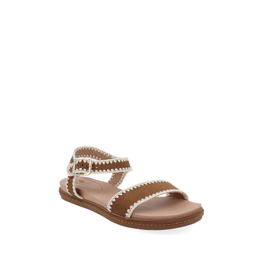 Sandalia Casual Trender color Café para Mujer