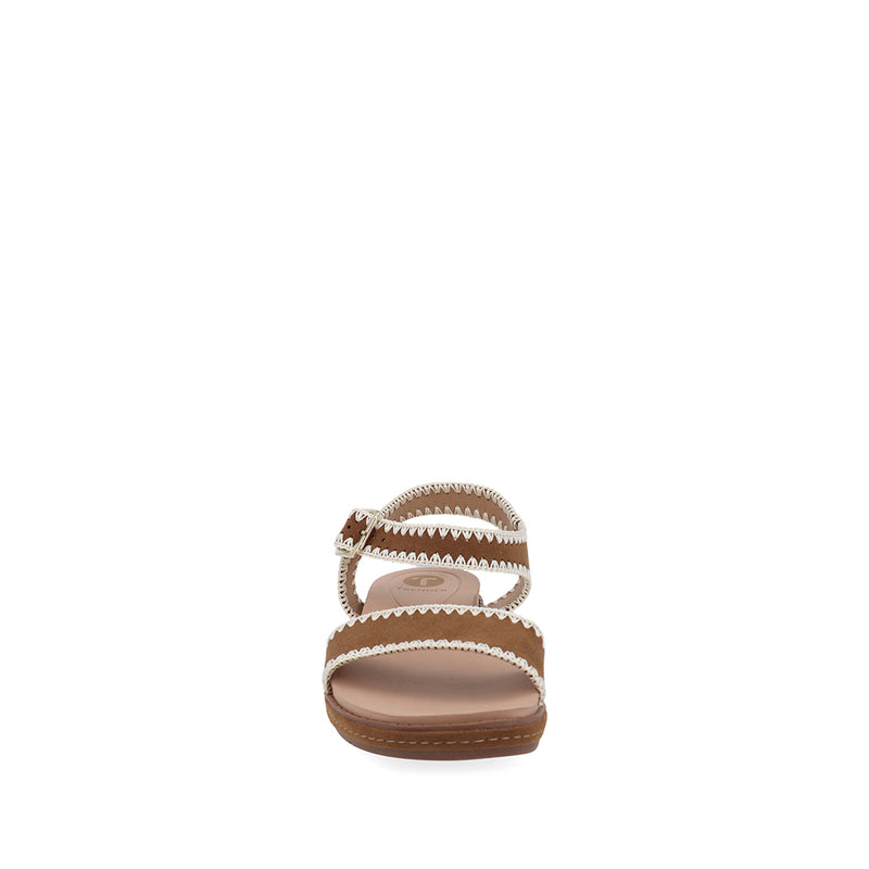 Sandalia Casual Trender color Café para Mujer