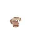 Sandalia Casual Trender color Latte para Mujer con detalle tejido