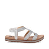 Sandalia Casual Trender color Plata para Mujer