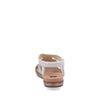 Sandalia Casual Trender color Plata para Mujer