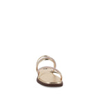 Sandalia Casual Trender color Oro para Mujer con Brillos