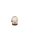 Sandalia Casual Trender color Oro para Mujer con Brillos