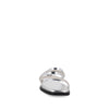 Sandalia Casual Trender color Plata para Mujer con Brillos
