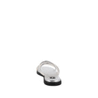 Sandalia Casual Trender color Plata para Mujer con Brillos